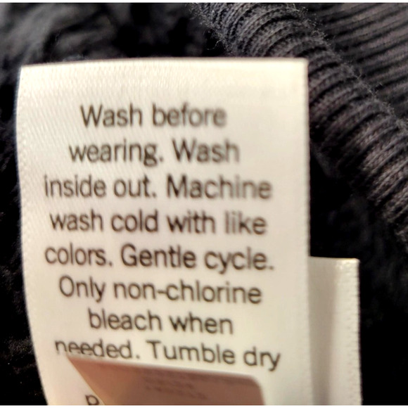 Sonoma Ivory Sherpa Cozy Soft Sweater Womens XXL Faux Fur Fleece Black New - Picture 9 of 11